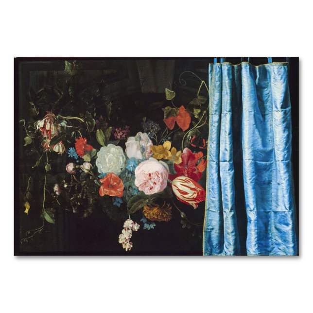 Adriaen Van Der Spelt - Still Life With A Flower Table Number (Front)