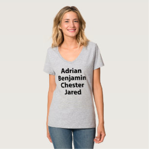 Adrian Benjamin Chester Jared T-Shirt