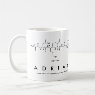 Adrian peptide name mug
