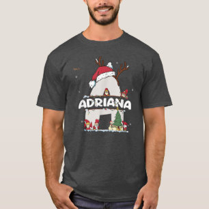 Adriana Christmas Shirt w Adriana Name for funny X