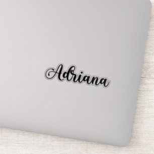 Adriana Name - Handwritten Calligraphy
