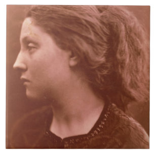 Adriana (sepia photo) tile