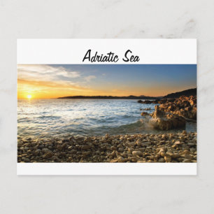 Adriatic beach postcard