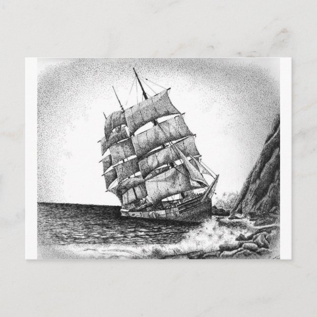 Adrift Postcard (Front)