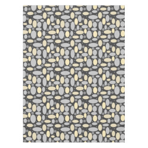 Adstract polkd dot corcles retro vintage print pat tablecloth