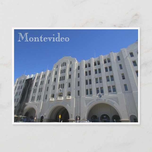 aduanas montevideo postcard (Front)