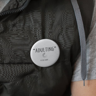 Adult 18th Birthday Gift Ideas for 18 Years Old 6 Cm Round Badge