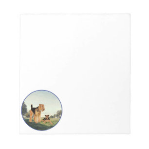 Adult and Pup Notepad