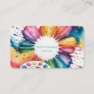 Adult Art Techer Business Card