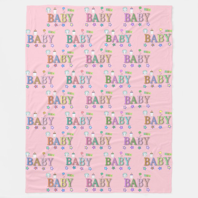 Adult Baby Blanket | night night AB | Baby4life (Front)