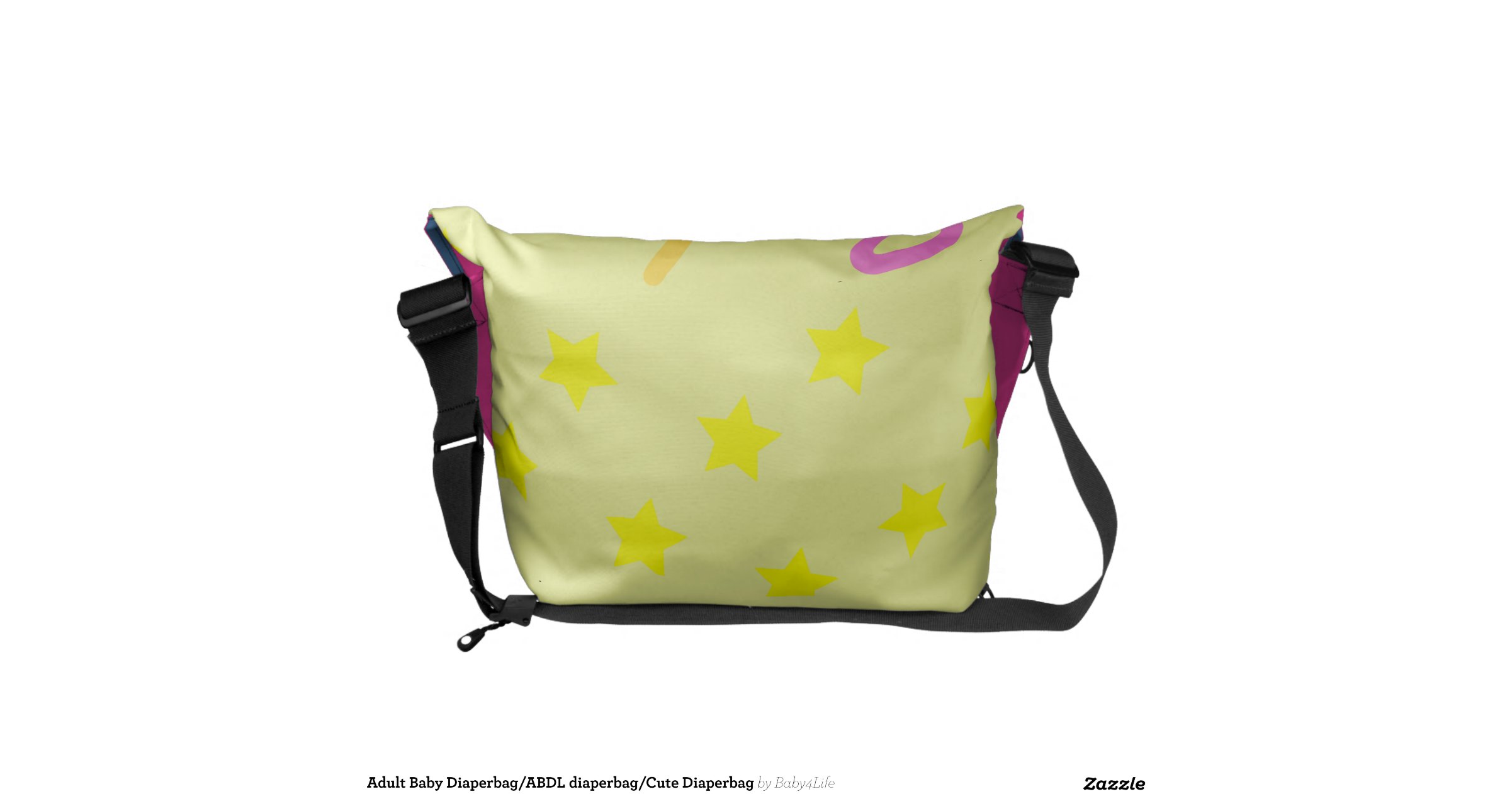 Adult Baby Diaperbag/ABDL diaperbag/Cute Diaperbag Courier Bag | Zazzle