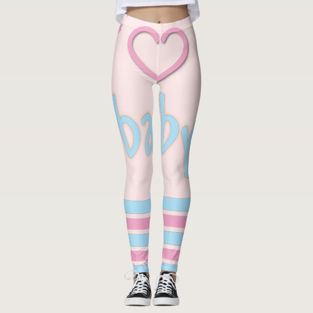 Adult Baby Love/ ABDL love/ AB leggings (Front)