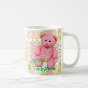 Adult Baby Pastel Bear and Bottle Coffee Mug