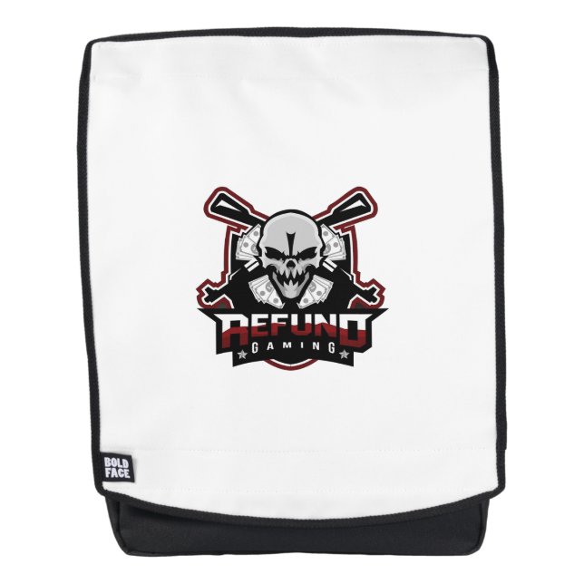 Adult Backpack, Backpack + Face REFUNDGAMING (Front)