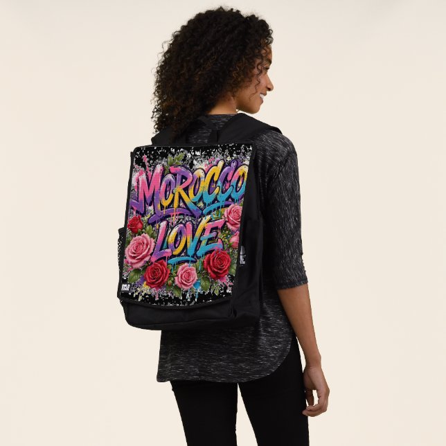 Adult Backpack, Face Only Backpack (Worn)