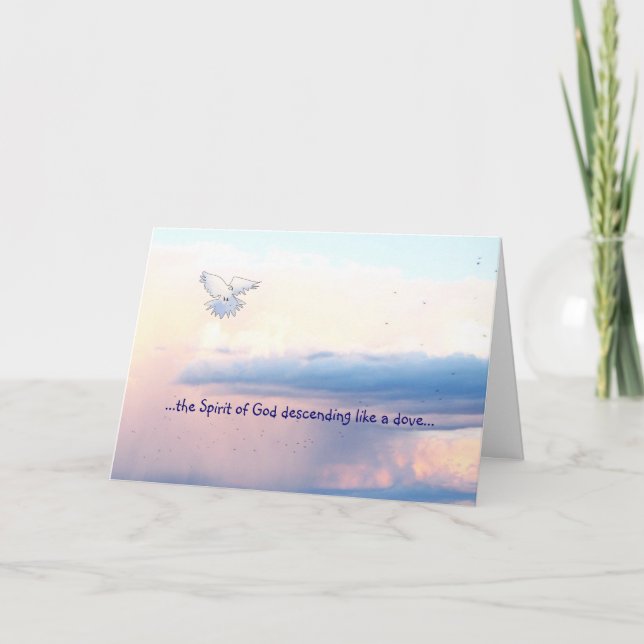 Adult Baptism Card (Front)