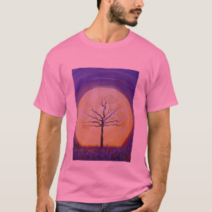 Adult basc Tee shirt-present moment