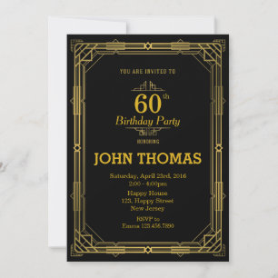 Adult Birthday Invitation