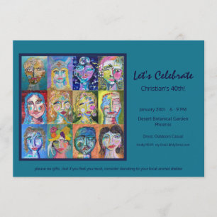 Adult Birthday Party Invitation