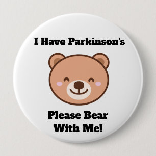 Adult Button I Have Parkinson's