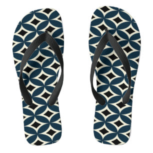 Adult Chinelo, Thin Strips - Geometric Designer Flip Flops