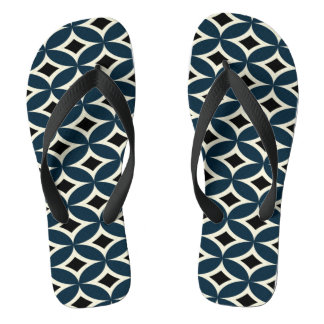 Adult Chinelo, Thin Strips - Geometric Designer Flip Flops