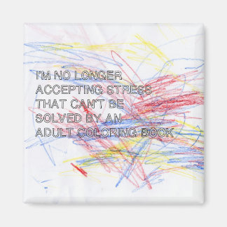 Adult Colouring Book Magnet