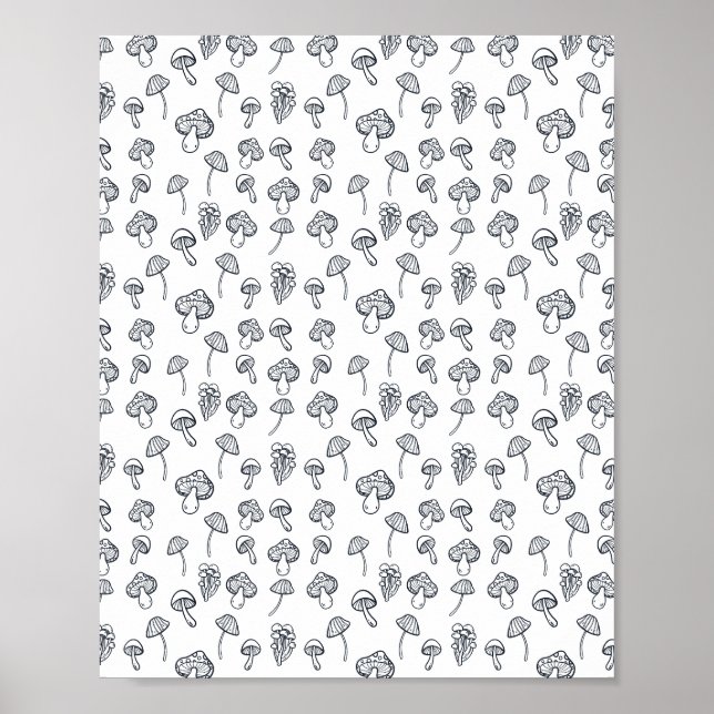 Adult Colouring Page Design Poster (Front)