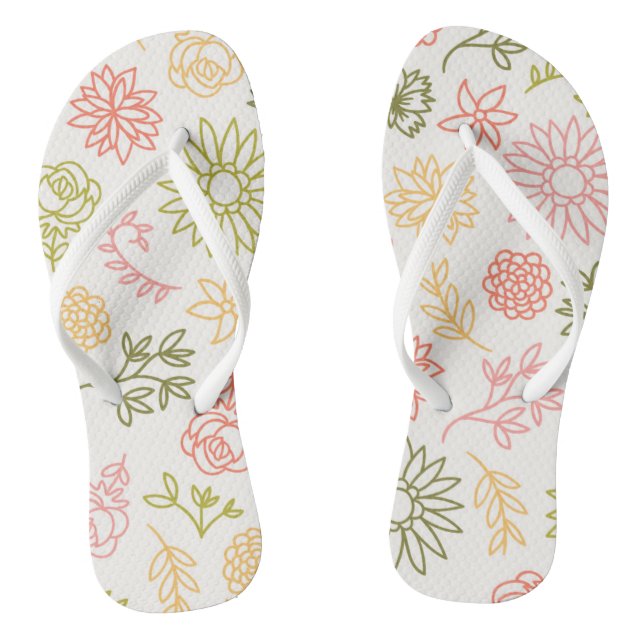 Adult Flip Flops (Footbed)