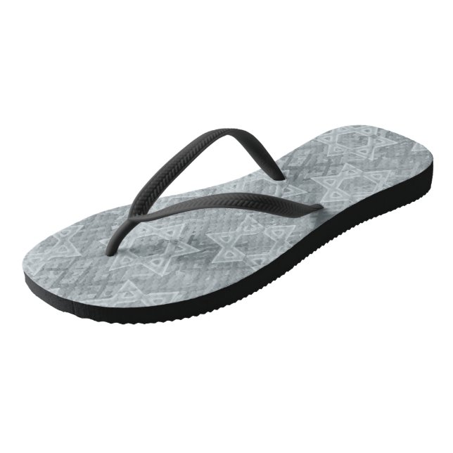 Adult Flip Flops, Slim Straps Flip Flops (Angled)