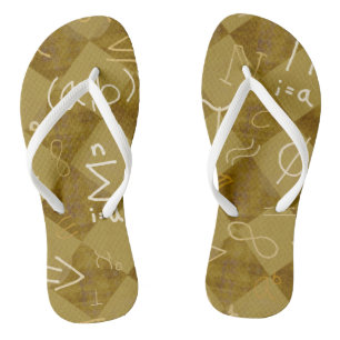 Adult Flip Flops, Slim Straps Flops