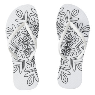 Adult Flip Flops, Slim Straps Flops