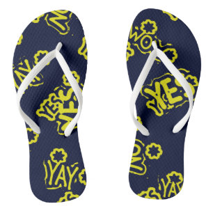 Adult Flip Flops, Slim Straps Flops