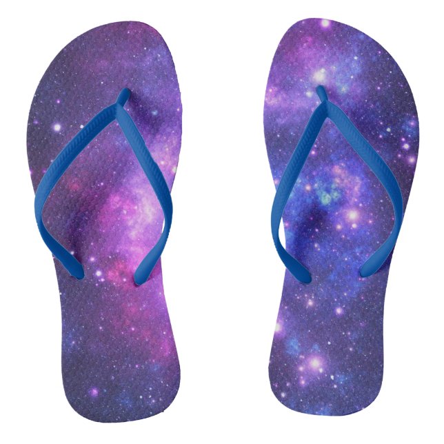 Adult Flip Flops, Slim Straps Flops (Footbed)