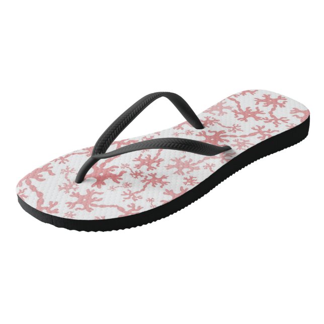 Adult Flip Flops, Slim Straps Flops (Angled)