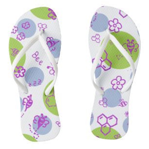 Adult Flip Flops, Slim Straps Flops