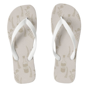 Adult Flip Flops, Wide Straps Flip Flops