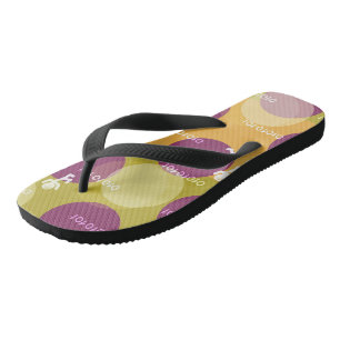 Adult Flip Flops, Wide Straps Flip Flops