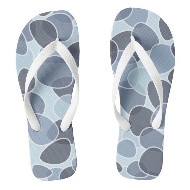 Adult Flip Flops, Wide Straps Flip Flops (Footbed)