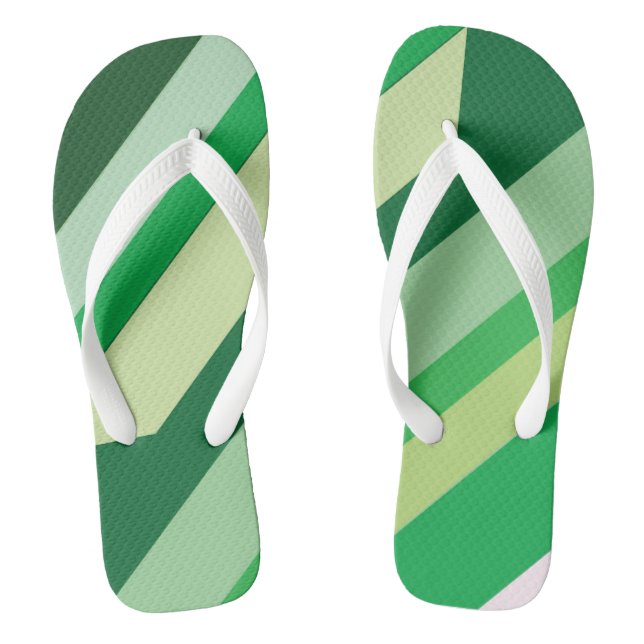 Adult Flip Flops, Wide Straps Flip Flops (Footbed)