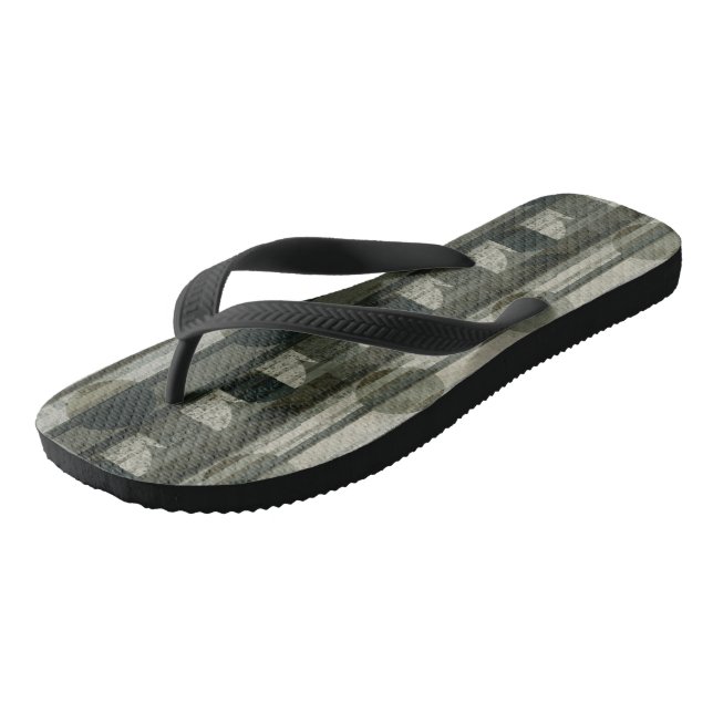 Adult Flip Flops, Wide Straps Flops (Angled)