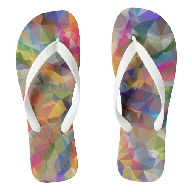 Adult Flip Flops, Wide Straps Flops (Footbed)