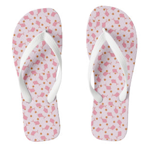 Adult Flip Flops, Wide Straps Flops