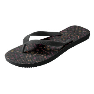 Adult Flip Flops, Wide Straps Flops