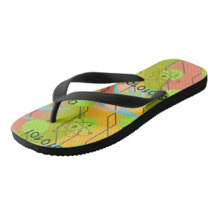 Adult Flip Flops, Wide Straps Flops