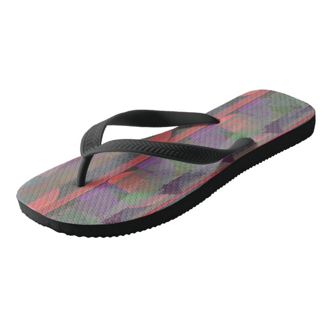 Adult Flip Flops, Wide Straps Flops (Angled)