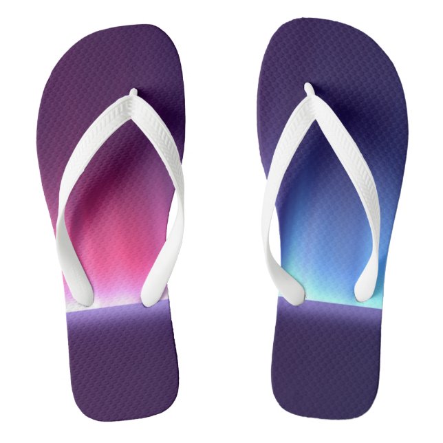 Adult Flip Flops, Wide Straps Flops (Footbed)