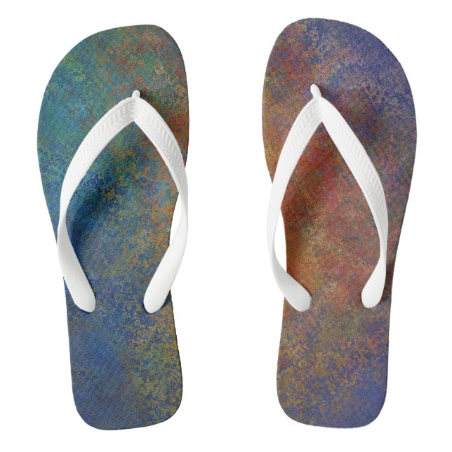 Adult Flip Flops, Wide Straps Flops (Footbed)