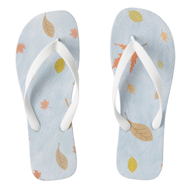 Adult Flip Flops, Wide Straps Flops (Footbed)