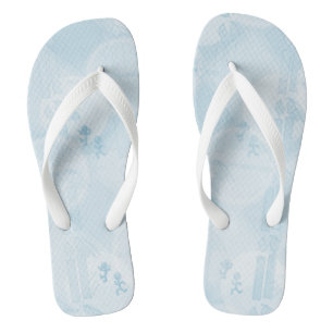 Adult Flip Flops, Wide Straps Flops